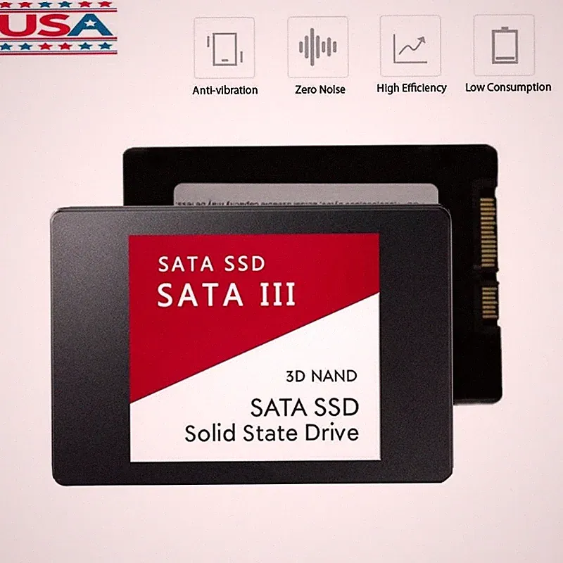 Blue portable SSD