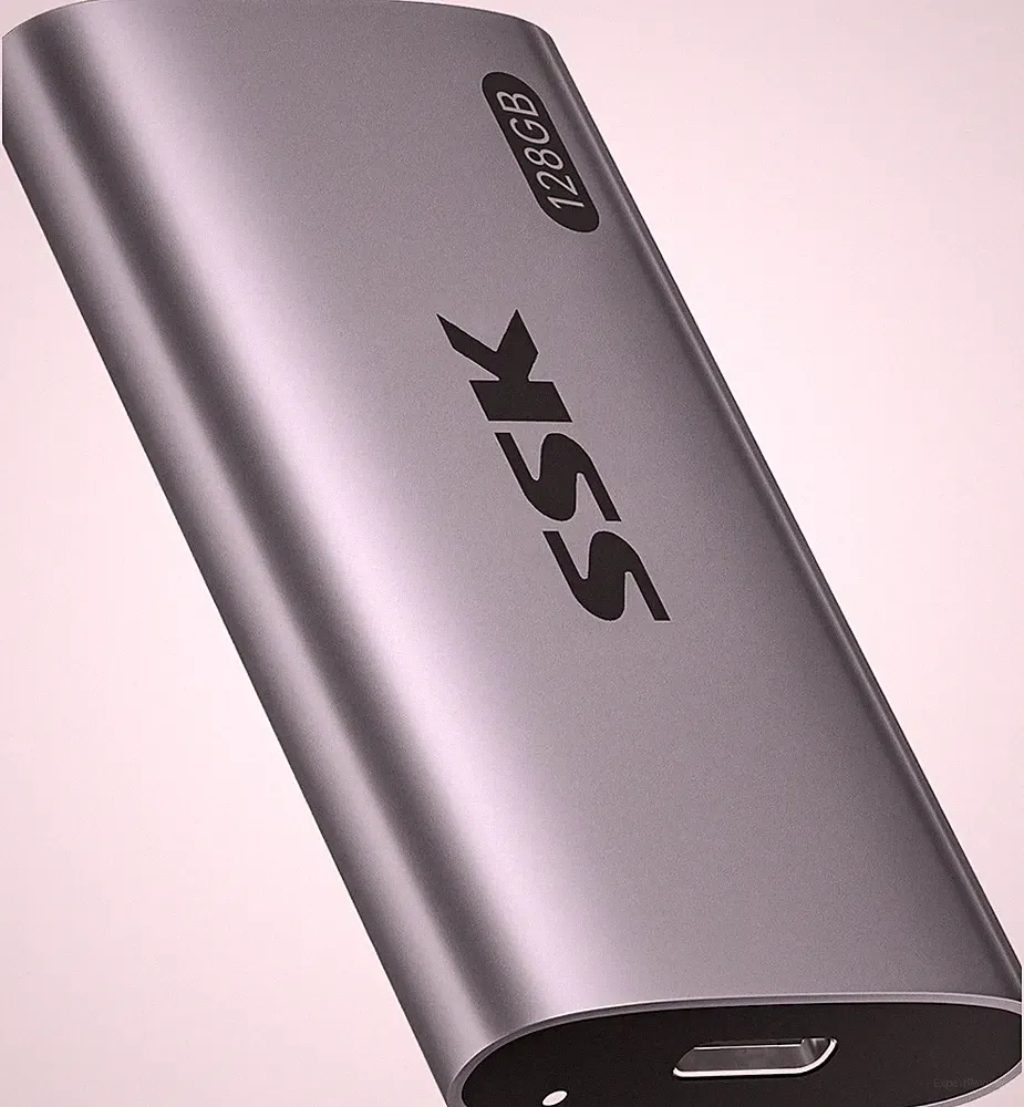 128GB USB 3.2 External SSD Portable Solid State Drive