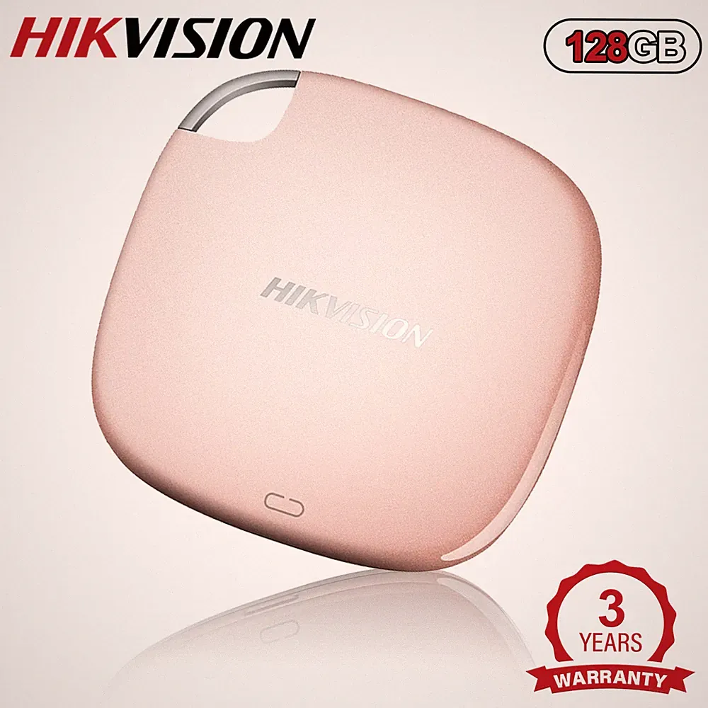 Hikvision Portable SSD 128GB External SSD Drive USB3.1 Type-C Solid State Disk