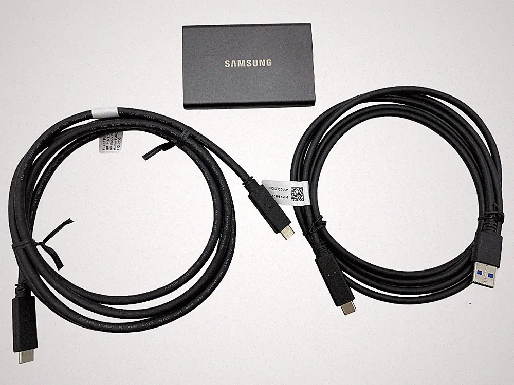 SAMSUNG SSD T7 MU-PC1T0T Portable External SSD 1TB