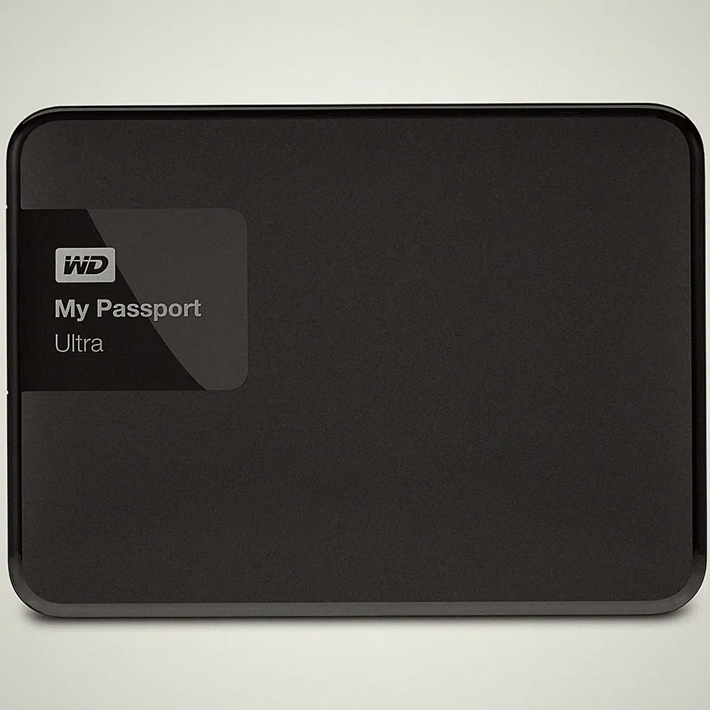 WD 2TB Black My Passport Ultra Portable External Hard Drive - USB 3.0